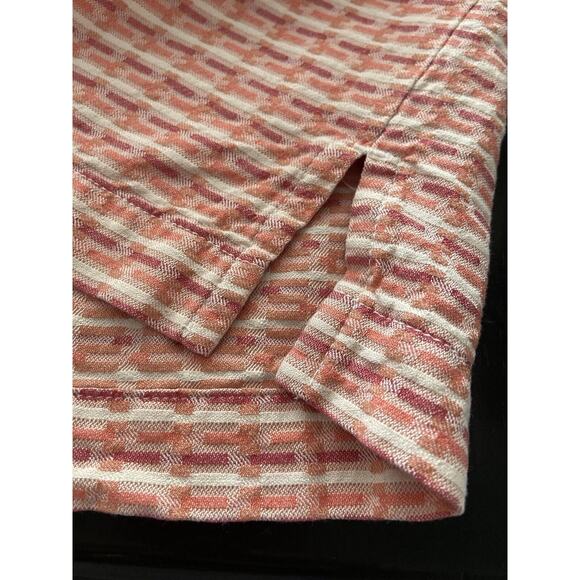 TOMMY BAHAMA Geovanni Geo Pink 100% Silk Camp Shirt sz XL - Picture 10 of 10